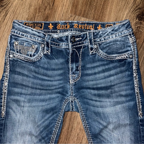 Women’s Rock Revival Sherry Boot Cut Jeans - Picture 4 of 15